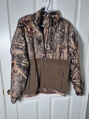 Drake Camo & Brown Men’s Pullover Jacket